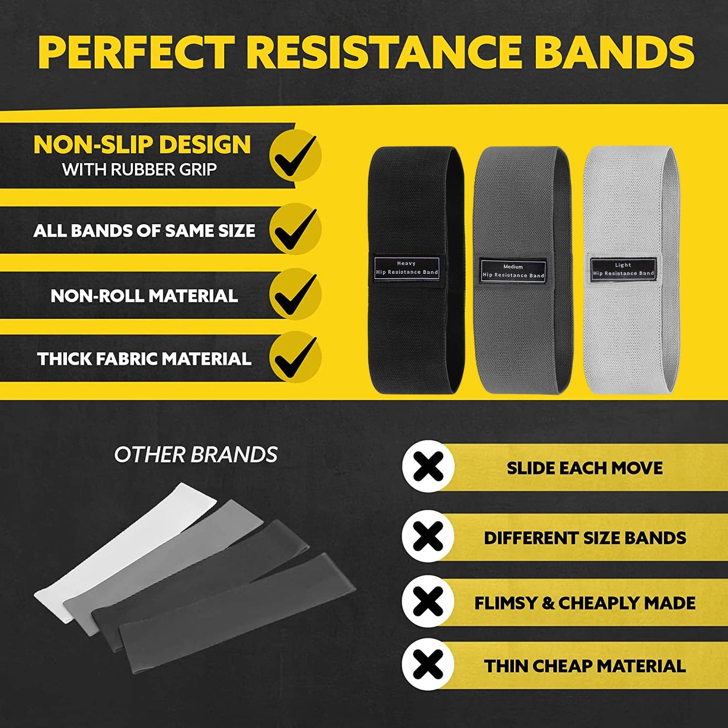 Bandes Ultra Renforcées – Cuisses et Fessiers